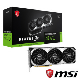 MSI 微星 GeForce RTX 4070 VENTUS 3X 12G 顯示卡中古筆電