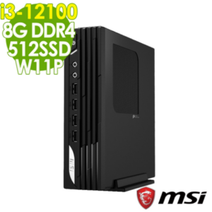 MSI微星 PRO DP21 12M (i3-12100/8G/512SSD/W11P)中古筆電